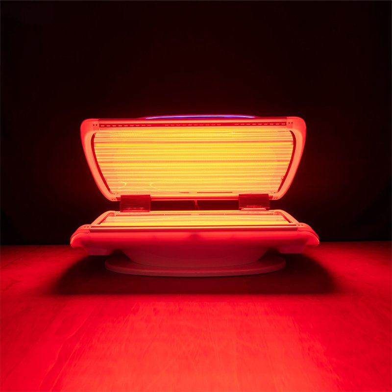 سرير العلاج بالضوء الأحمر LED بالأشعة تحت الحمراء بشاشة تعمل باللمس تجارية مخصصة للبيع بالجملة 13